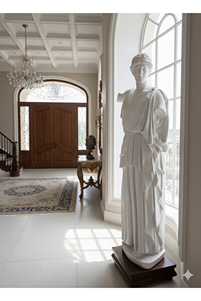 İki Cadı Tasarım Roma Antik Mitolojik Heykel ,Bahçe ,Balkon ,Havuzbası Dekora...