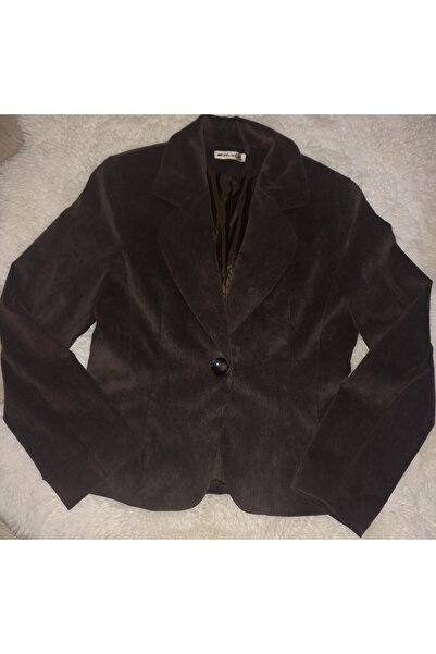 Amante Fitilli kadife ceket