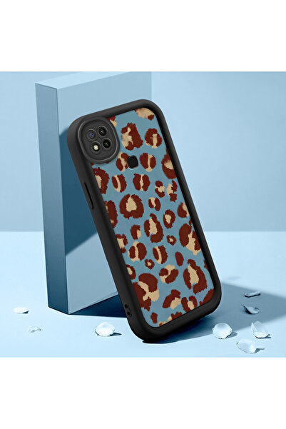 Hontinga حافظة هاتف بسيطة متوافقة مع هاتف Xiaomi Redmi 10A بنمط النمر من السي...