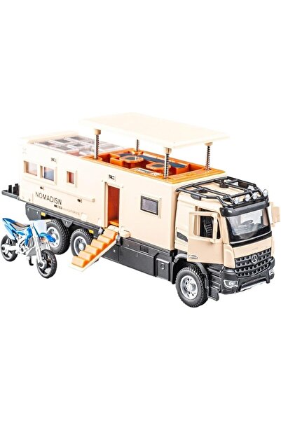 Cici Oyuncak Mercedes Benz Nomadısom Çok Amaçlı Karavan Tır Kamyon Model Meta...