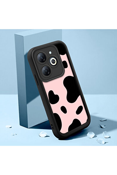 Hontinga حافظة هاتف بسيطة مضادة للسقوط من السيليكون الناعم ذو الملمس الوردي ا...