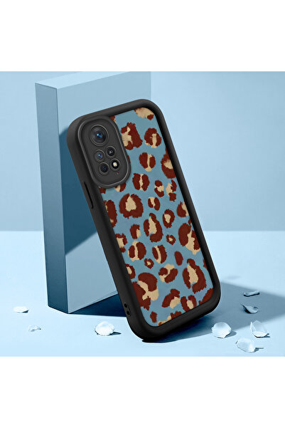 Hontinga حافظة هاتف بسيطة متوافقة مع هاتف Xiaomi Redmi Note 11 Pro بنمط النمر...