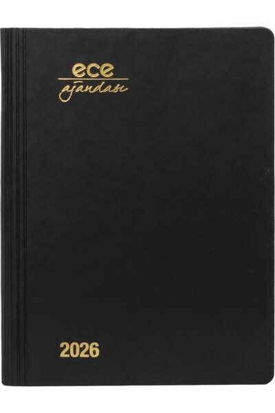 Ece Günlük Ajanda Marmaris Termo Deri Çizgili 12X16 2026
