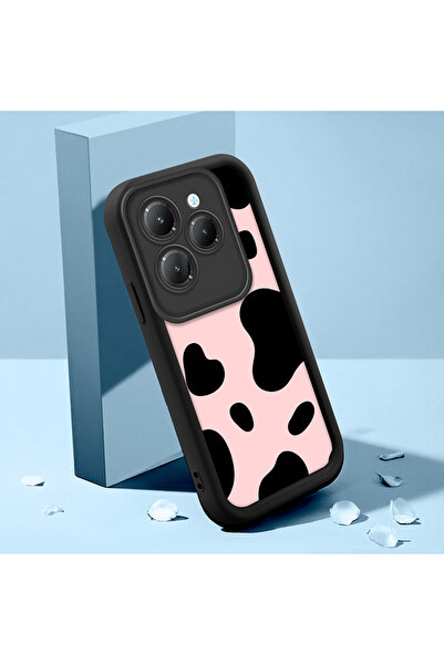 Hontinga حافظة هاتف بسيطة مضادة للسقوط من السيليكون الناعم ذو الملمس الوردي ا...