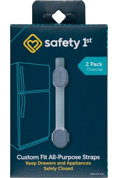 Safety 1st Custom Fit All Purpose Strap, Décor 2 Count (Pack of 1)