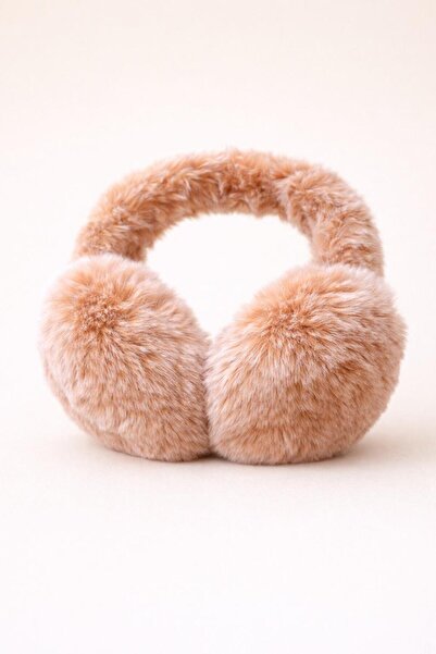 Katia&Bony سماعة رأس من القطيفة باللون البيج