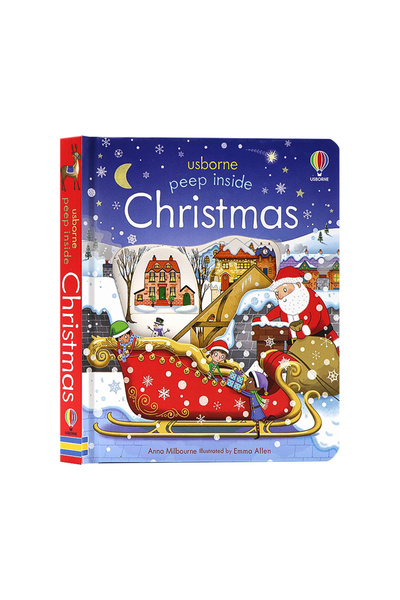 Choice كتاب أوزبورن التعليمي باللغة الإنجليزية "Peep Inside Christmas" ثلاثي ...