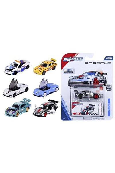 Majorette Oyuncak Porsche Deluxe Cars (Karışık Model 1 Adet)