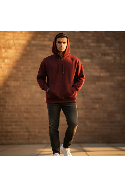 Shine Stone 3 Thread Combed Cotton Fabric Comfortable Fit Sweatshirt