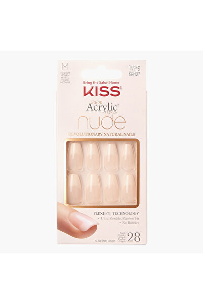 Kiss Cosmetics أظافر فرنسية أكريليك