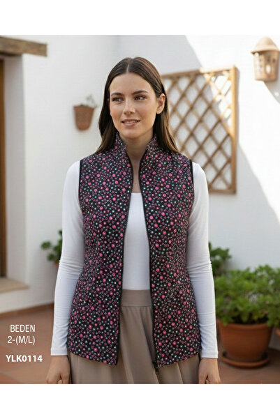 Viemor OTANTİK DİK YAKA PAZEN YELEK M/L-2