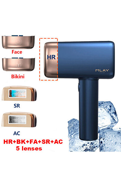 KINSEI BEAUTY جهاز إزالة الشعر بالليزر T14 بتقنية IPL الباردة، جهاز إزالة الش...