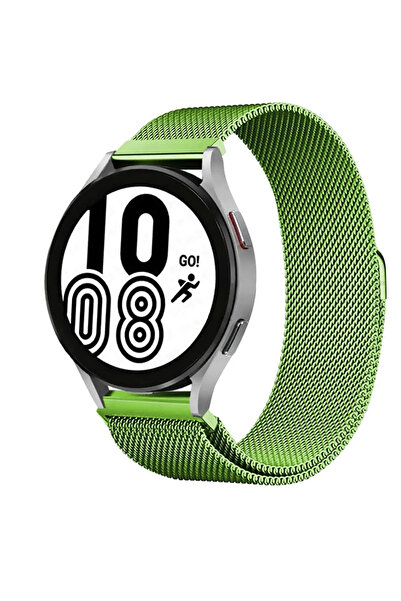 NewFace سوار معدني مغناطيسي لساعة سامسونج جالاكسي 4 (102423) - أخضر