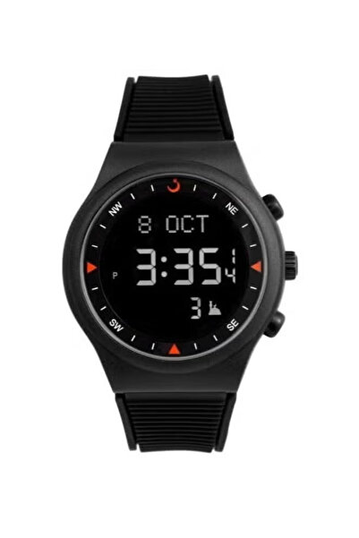 Al-Fajr Water Resistant Digital Watch，Black dial
