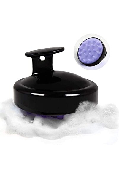 Blooming فرشاة تدليك فروة الرأس والشامبو مع رأس تدليك من السيليكون الناعم، لل...