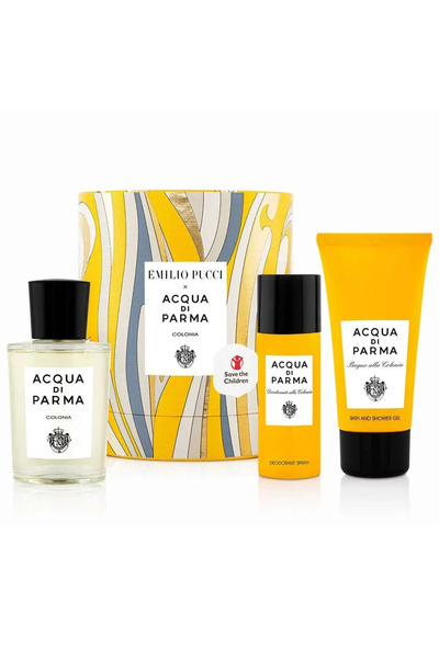 Acqua Di Parma كولونيا إيديشن أو دو كولون 100 مل + جل استحمام 75 مل + مزيل عر...