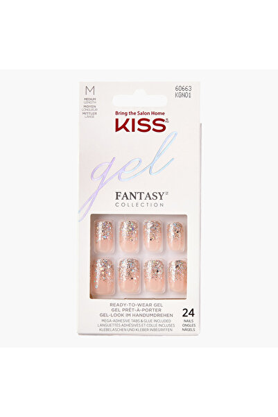 Kiss Cosmetics أظافر جل فانتسي