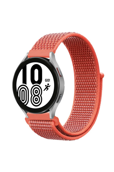 NewFace حزام OZLSTOR لساعة سامسونج جالاكسي ووتش 4 بمشبك شريطي (102449) - برتقالي