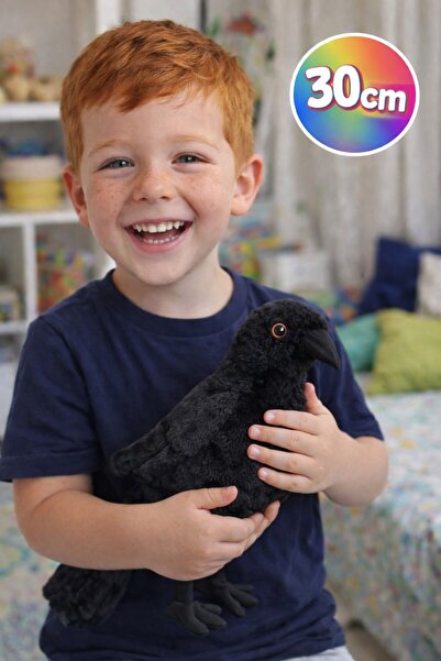 TOYFEST Peluş Karga 30 cm