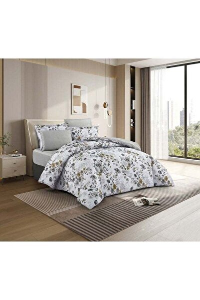 Generic Luxury double microfiber mattress set, 6 pieces, fits a 200x200 bed