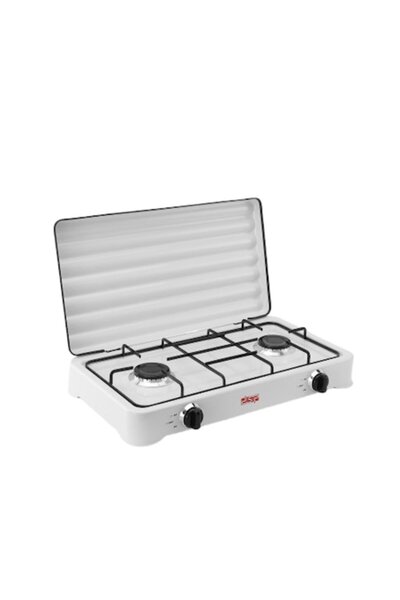 DSP Aragaz pe gaz cu 2 arzătoare KD5073, alb