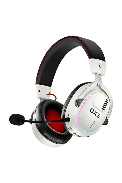 Oxs Storm G2 Beyaz RGB PS5 Uyumlu 7.1 Virtual Surround Kablosuz Gaming Kulaklık