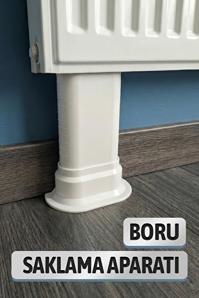 Badem10 Подвійний пластиковий білий регульований пристрій для зберігання труб...