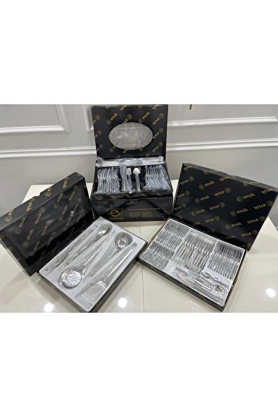 Eylül Natural Model 89 Parça Çatal-kaşık Seti (18/10 - 304 KALİTE)