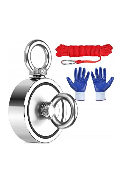 Kraft Magnet neodim tip oala pentru ridicare, cu carlig inelar rotativ, capacitate 240 Kg,