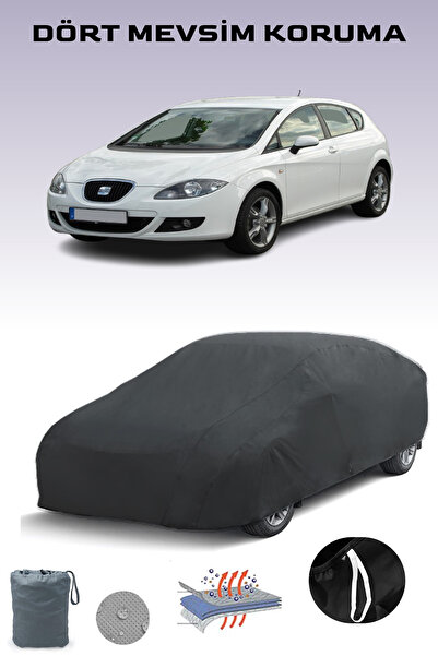 Breen غطاء سيارة أسود لسيات ليون 2005 - 2009، غطاء سيارة، خيمة سيارة
