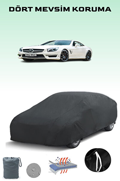 Breen غطاء سيارة مرسيدس SL 65 AMG (R231) أسود اللون، موديلات 2012 - 2016، غطاء سيارة، خيمة سيارة