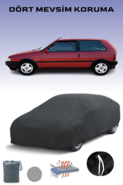 Breen غطاء سيارة فيات أونو أسود بثلاثة أبواب 1989 - 1994، غطاء سيارة، خيمة سيارة