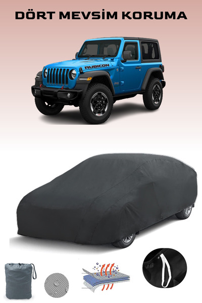 Breen غطاء سيارة جيب رانجلر 2 أسود، غطاء سيارة، خيمة سيارة
