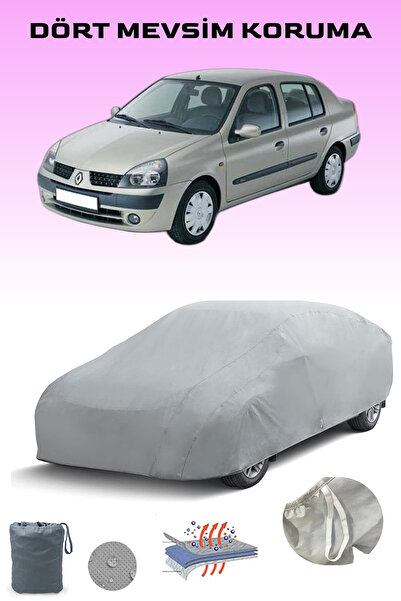 Breen غطاء سيارة رمادي لرينو كليو سيمبول/ثاليا 2002 - 2006، غطاء سيارة، خيمة ...