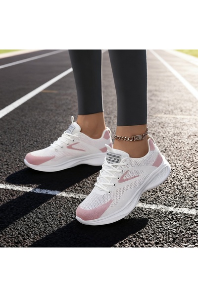 SOSENFER Women's athletic shoes, comfortable running shoes with breathable soft soles