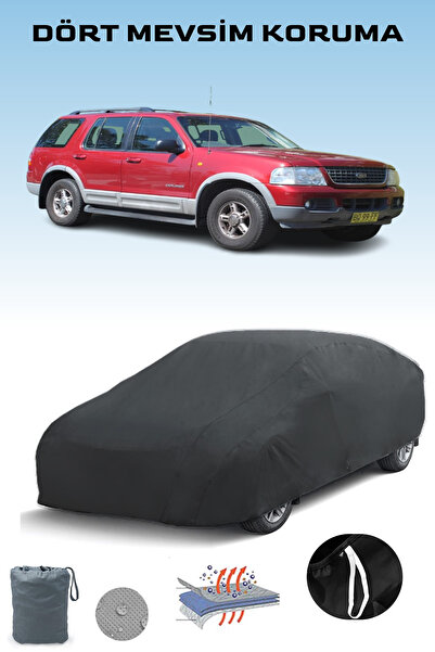 Breen غطاء سيارة فورد إكسبلورر 3 أسود، غطاء سيارة، خيمة سيارة