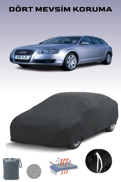 Breen غطاء سيارة أودي A6 أفانت أسود موديل 2005 - 2008، غطاء سيارة، خيمة سيارة