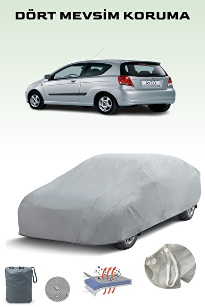 Breen غطاء سيارة رمادي لشيفروليه أفيو/كالوس ثلاثي الأبواب 2004 - 2007، غطاء سيارة، خيمة سيارة