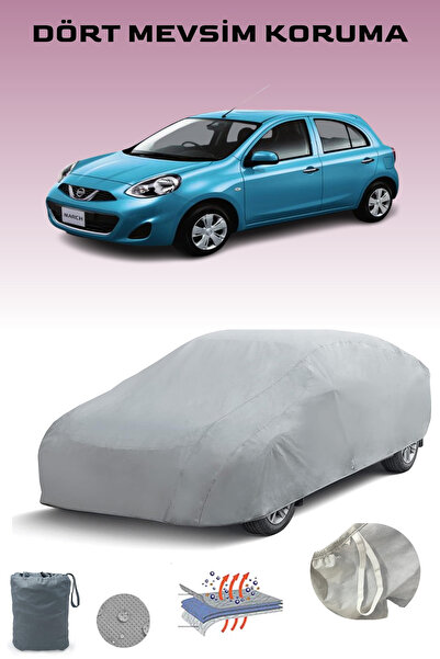Breen غطاء سيارة نيسان مارش رمادي اللون، غطاء سيارة، خيمة سيارة