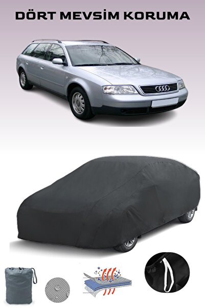 Breen غطاء سيارة أودي A6 أفانت أسود اللون، موديلات 1998 - 2001، غطاء سيارة، خيمة سيارة