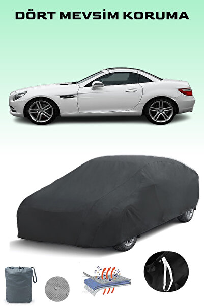 Breen غطاء سيارة مرسيدس SLK (R172) أسود اللون، موديلات 2011 - 2016، غطاء سيارة، خيمة سيارة