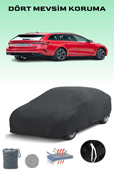 Breen غطاء سيارة سكودا أوكتافيا 4 كومبي أسود، غطاء سيارة، خيمة سيارة