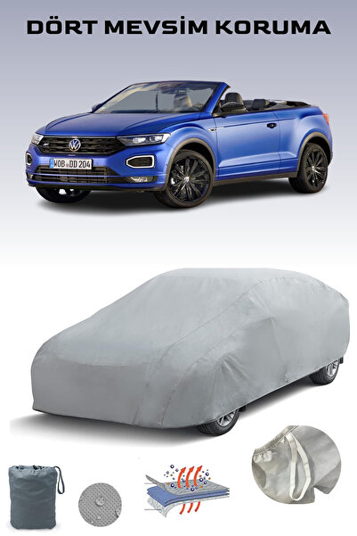 Breen غطاء سيارة فولكس فاجن تي-روك كابريوليه 2019 - 2021 باللون الرمادي، غطاء...