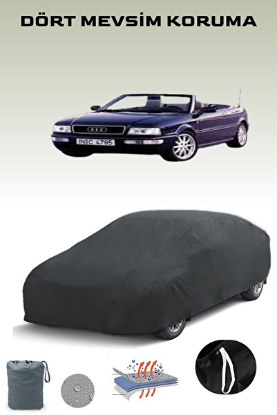Breen غطاء سيارة أودي كابريوليه أسود من 1991 إلى 2000، غطاء سيارة، خيمة سيارة