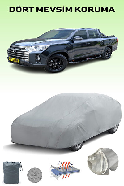 Breen غطاء سيارة رمادي لسيارة سانغ يونغ موسو 2018 - 2021، غطاء سيارة، خيمة سيارة