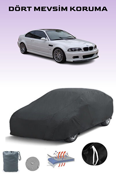 Breen غطاء سيارة أسود لسيارة بي إم دبليو إم3 كوبيه (إي46) موديلات 2000 - 2006، غطاء سيارة، خيمة سيارة
