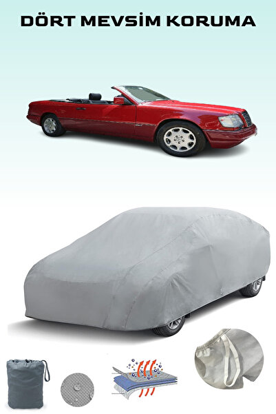 Breen غطاء سيارة رمادي لمرسيدس سي إي كابريوليه (A124) 1992 - 1995، غطاء سيارة، خيمة سيارة