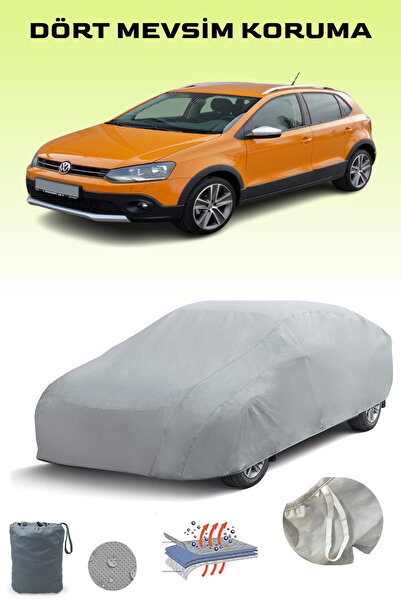 Breen غطاء سيارة فولكس فاجن كروس بولو 2010 - 2021 باللون الرمادي، غطاء سيارة، خيمة سيارة