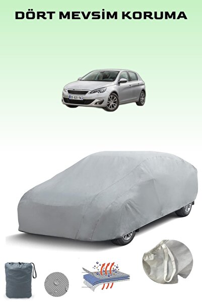 Breen غطاء سيارة رمادي لبيجو 308 2، غطاء سيارة، خيمة سيارة