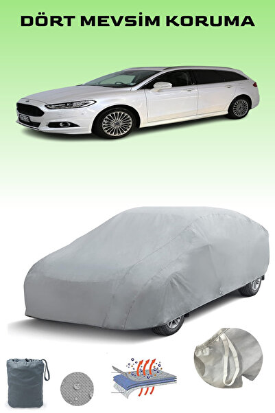 Breen غطاء سيارة رمادي لفورد مونديو واجن 2015 - 2021، غطاء سيارة، خيمة سيارة